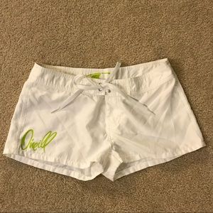 ⭐️ 2/$20 O’Neill White Board Shorts Size 0